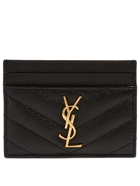 best ysl card holder|ysl monogram card holder.